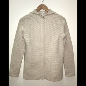 ‘S MaxMara Small Cream Wool/Cashmere Knit Jacket
